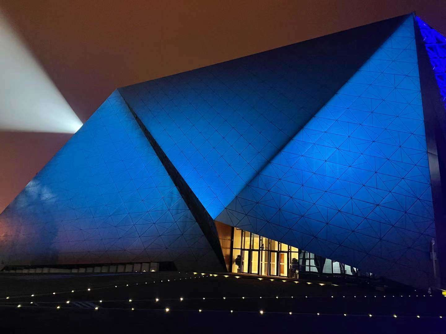 建筑切割染色秀