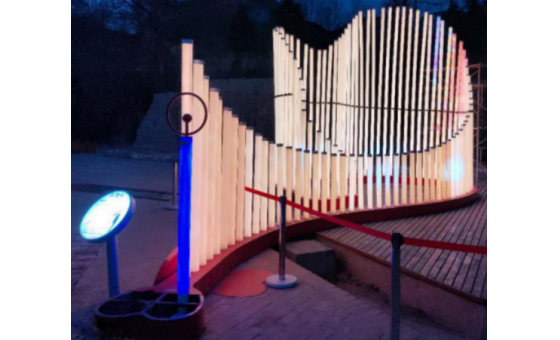 互動音階光雕 LS-Music Column