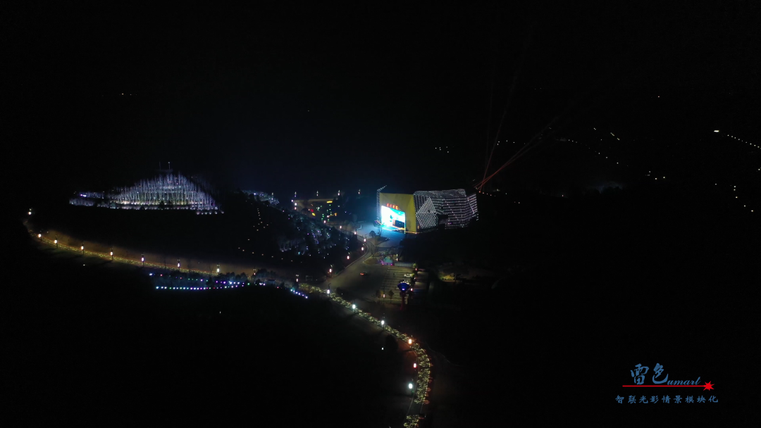 雷色光電打造清溪劇院戶外燈光秀(圖10)