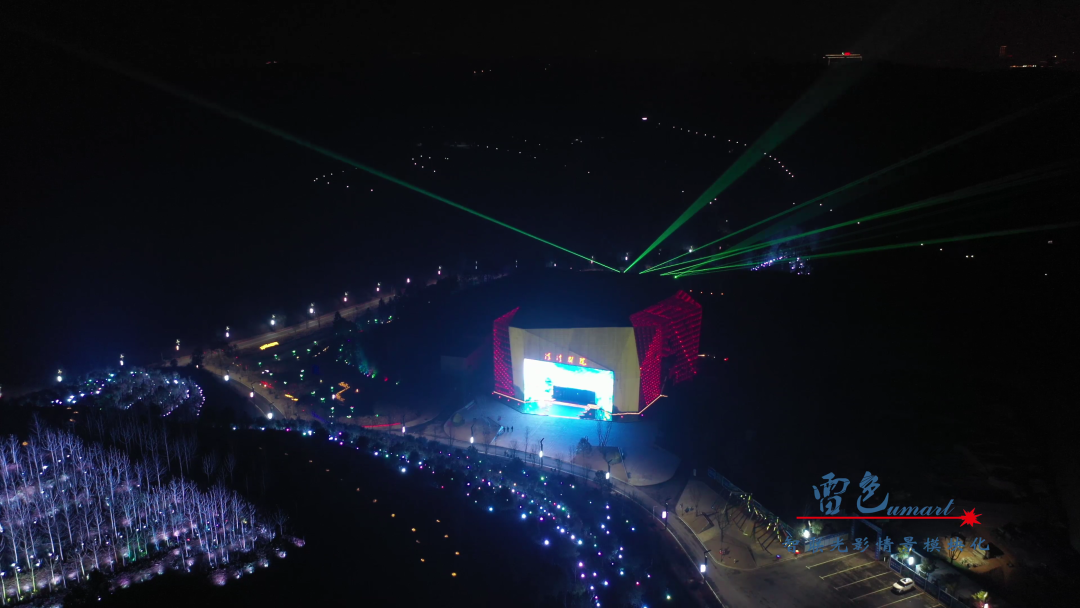 雷色光電打造清溪劇院戶外燈光秀(圖9)