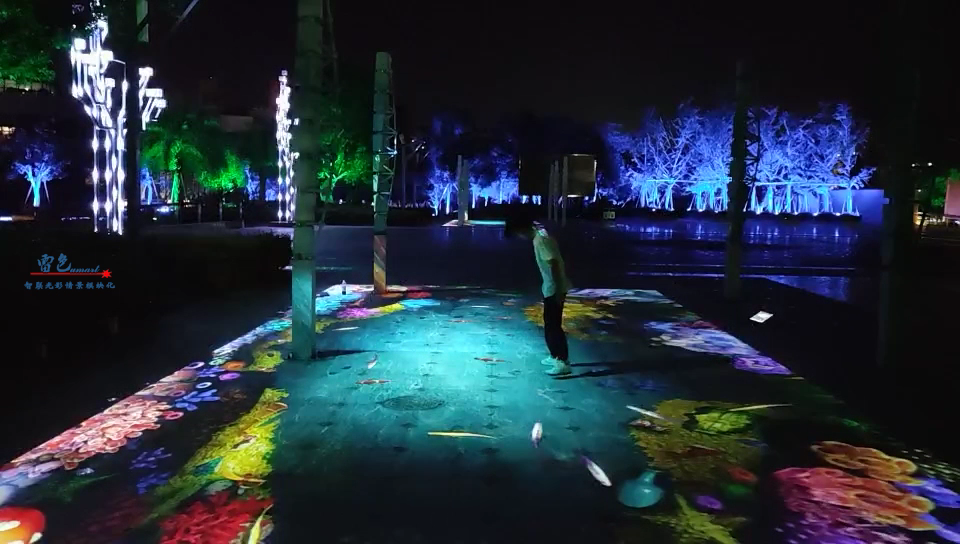 雷色光電為清素公園打造戶外地面互動(dòng)項(xiàng)目(圖1) 雷色光電為清素公園打造戶外地面互動(dòng)項(xiàng)目(圖1)