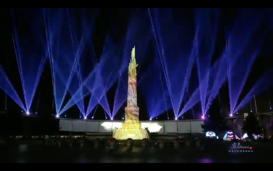 雷色光電打造2020哈爾濱國際光影節(jié)(圖12)