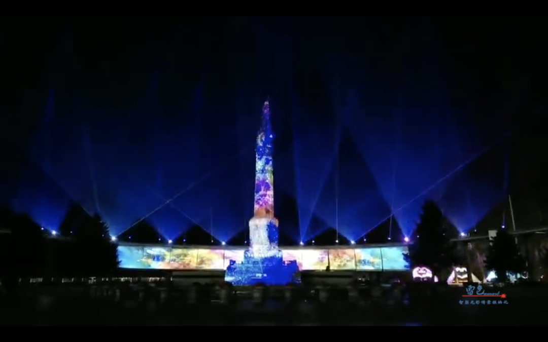 雷色光電打造2020哈爾濱國際光影節(jié)(圖13)