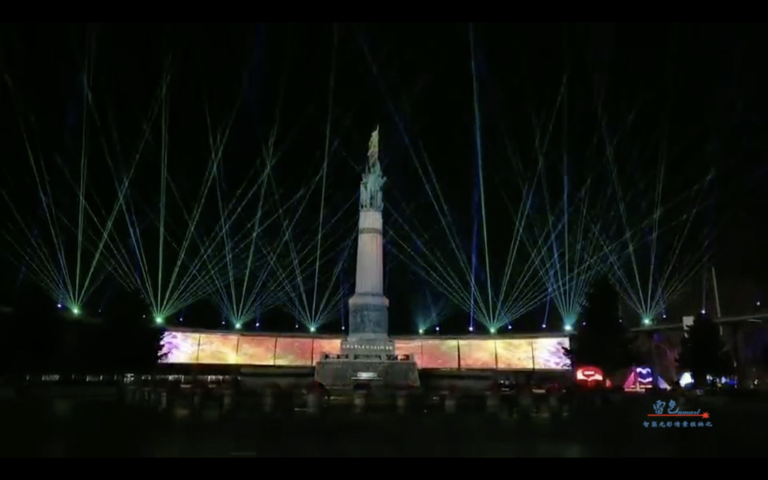 雷色光電打造2020哈爾濱國際光影節(jié)(圖14)