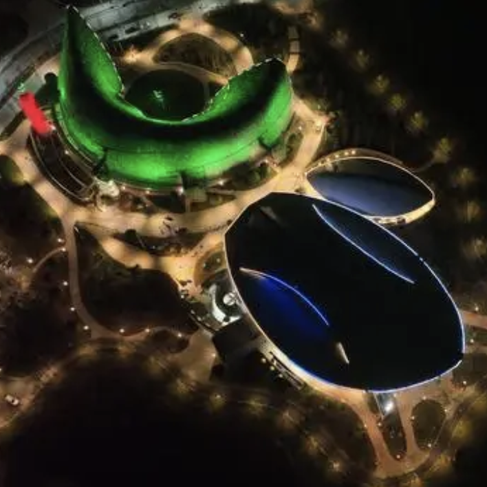 雷色光電案例|打造益陽新文化地標(圖3) 雷色光電案例|打造益陽新文化地標(圖3)