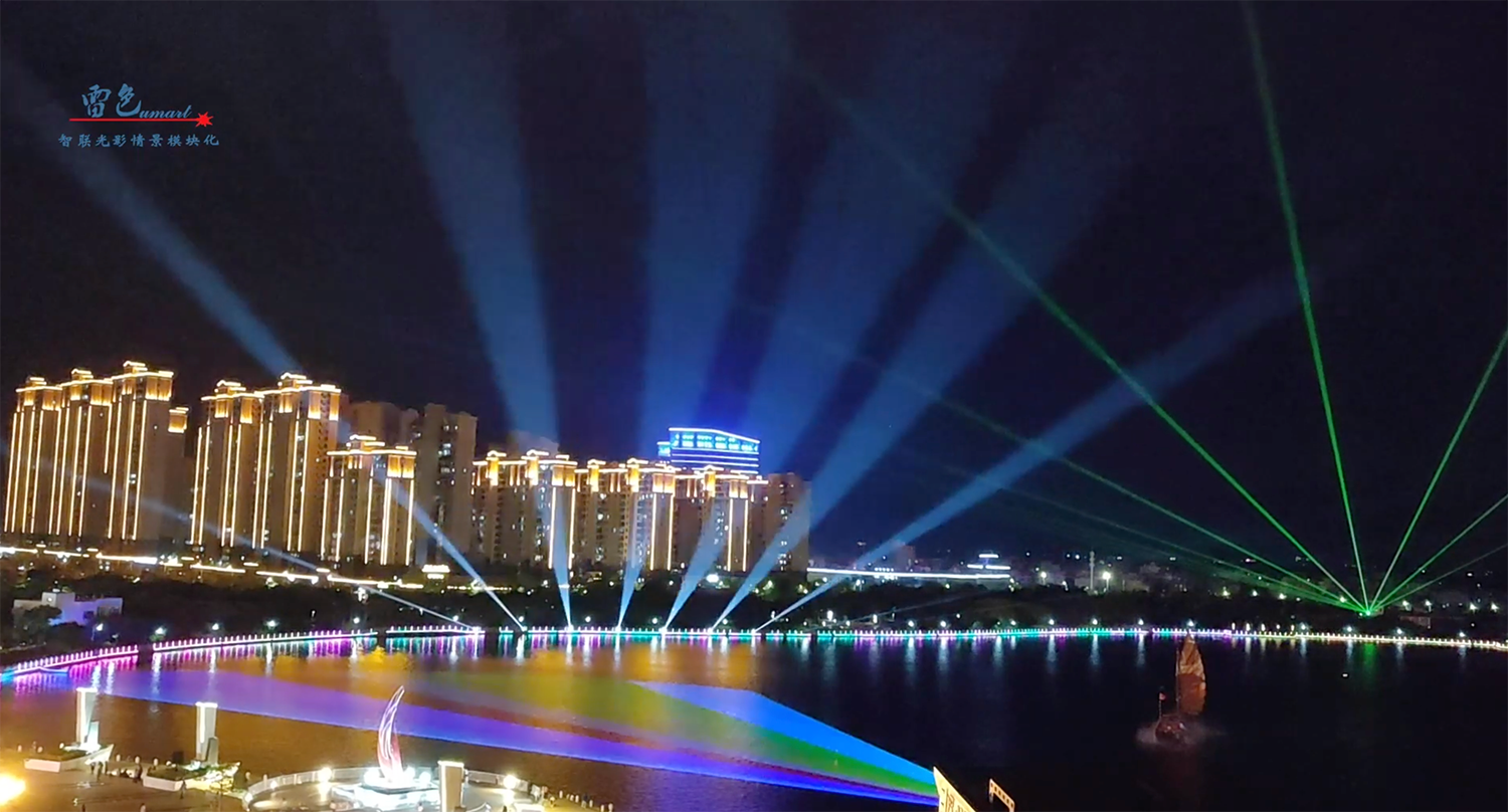 雷色光電案例分享｜燈耀錦繡“?！?圖6)