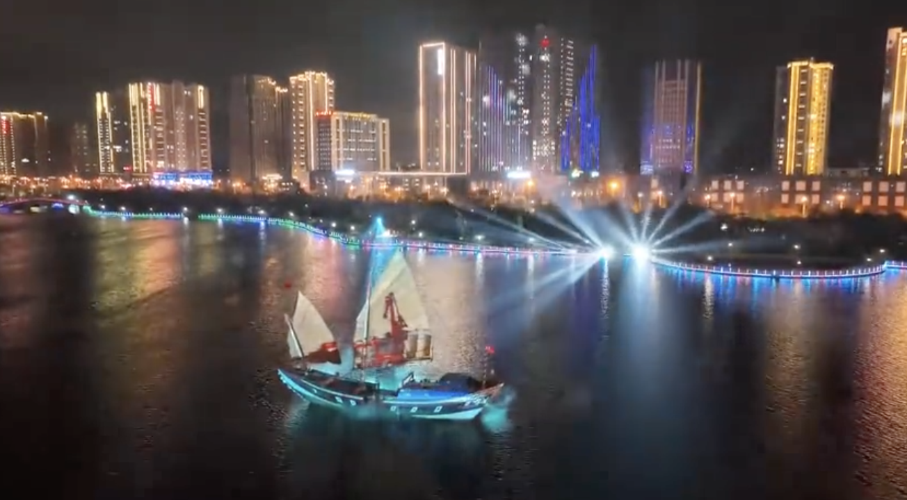 雷色光電案例分享｜燈耀錦繡“?！?圖5)