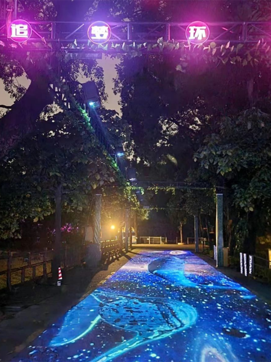 雷色光電打造《夢(mèng)境光語(yǔ)》夜場(chǎng)燈光秀震撼來(lái)襲！(圖3)