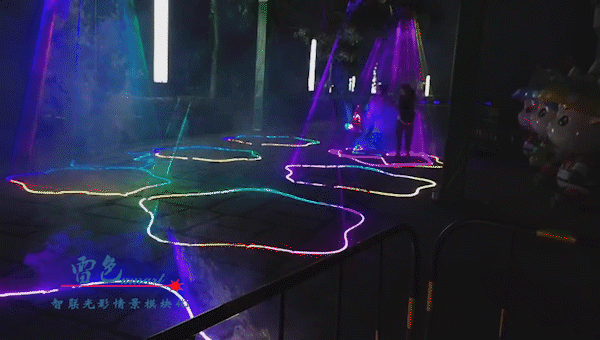 雷色光電打造《夢(mèng)境光語(yǔ)》夜場(chǎng)燈光秀震撼來(lái)襲！(圖20)