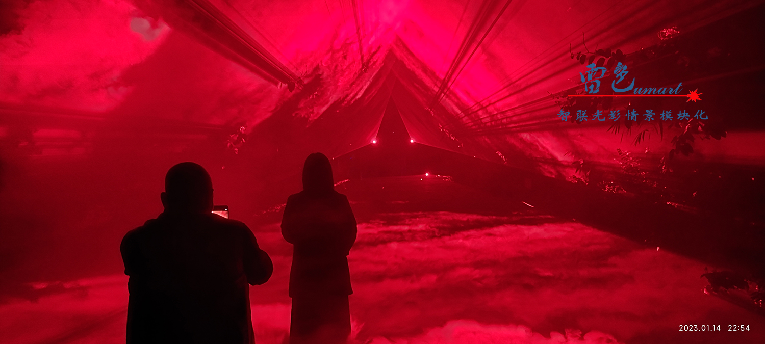 雷色光電打造《夢(mèng)境光語(yǔ)》夜場(chǎng)燈光秀震撼來(lái)襲！(圖26)