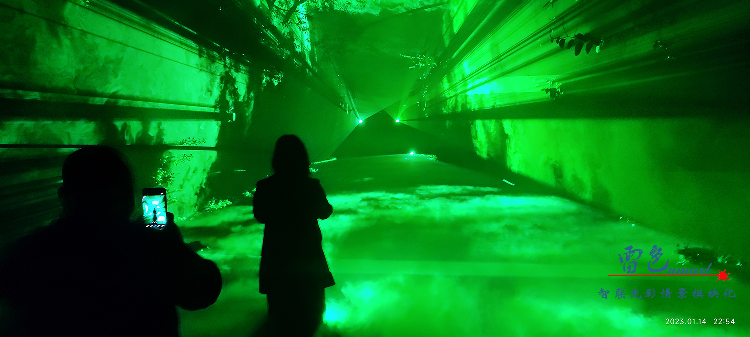 雷色光電打造《夢(mèng)境光語(yǔ)》夜場(chǎng)燈光秀震撼來(lái)襲！(圖27)