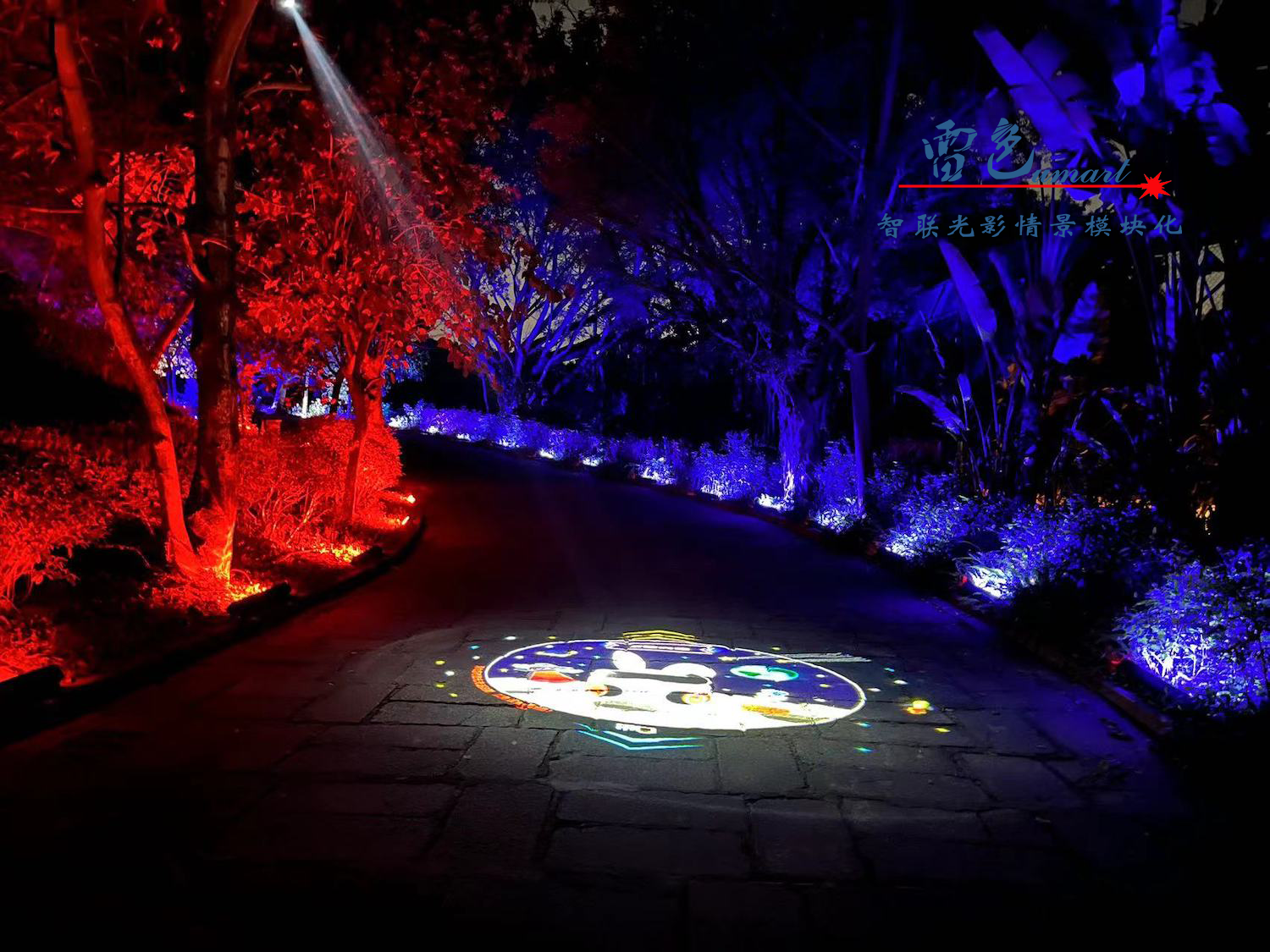 雷色光電打造《夢(mèng)境光語(yǔ)》夜場(chǎng)燈光秀震撼來(lái)襲！(圖33)
