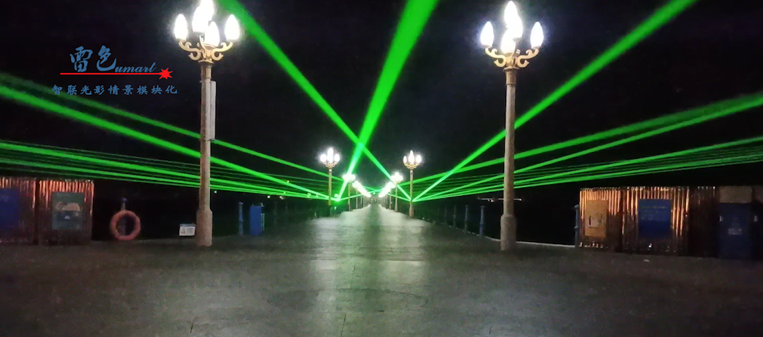 案例分享｜璀璨光影秀點亮青島棧橋的夜！(圖13)