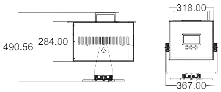 30W彩色動漫激光投影燈 LS-D-RGB30(圖1)